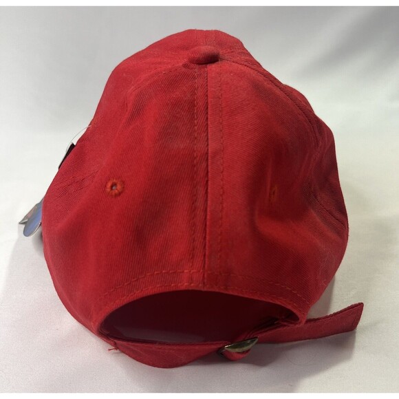 Culturefly Marvel Avengers Ironman Red Strap Back Hat New - Picture 5 of 9